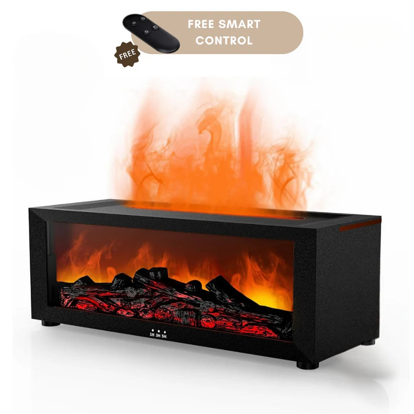 Fireplace air humidifier