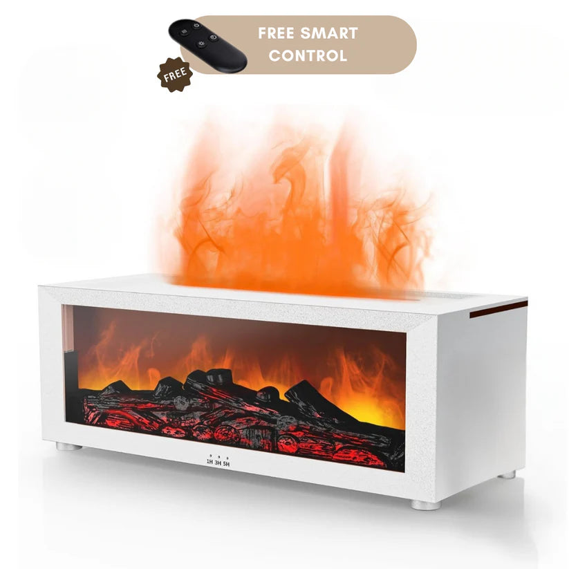 Fireplace air humidifier